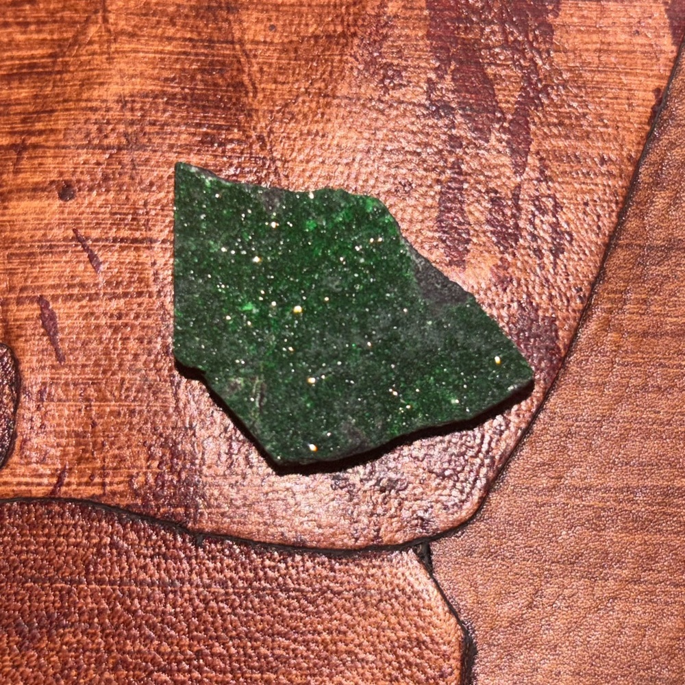 RARE Raw Uvarovite Garnet Stone